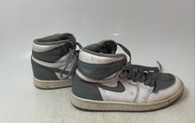 Load image into Gallery viewer, Nike Boys Air Jordan 1 Retro High 555088-035 Gray White Sneaker Shoes Size 4