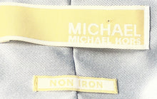 Load image into Gallery viewer, Michael Kors Mens Light Blue Cotton Collared Long Sleeve Dress Shirt Size 16