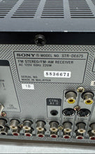Load image into Gallery viewer, Sony STR-DE675 Black Digital Control Center Stereo FM/AM Receiver Not Tested