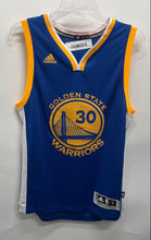 Load image into Gallery viewer, Adidas Mens Blue White NBA Golden State Warriors Stephen Curry #30 Jersey Size S