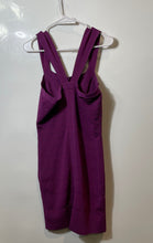 Load image into Gallery viewer, Express Womens Purple Sleeveless Short Bodycon Dress Size Large