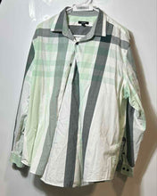 Load image into Gallery viewer, Alfani Mens Multicolor Plaid Cotton Long Sleeve Collared Button-Up Shirt Size L