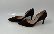 Load image into Gallery viewer, Bandolino Womens Grenow Brown Pointed Toe Slip-On Kitten D'Orsay Heels Size 8.5M