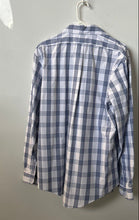 Load image into Gallery viewer, Brooks Brothers Mens Blue Plaid Printed Long Sleeve Button-Up Shirt Size L