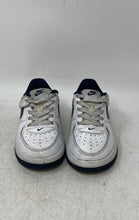Load image into Gallery viewer, Nike Kids Force 1 Low EasyOn FN0237-104 White Navy Sneaker Shoes Size 11C