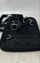 Load image into Gallery viewer, Baggallini Womens Black Adjustable Strap Multi Pocket Zip Travel Crossbody Bag
