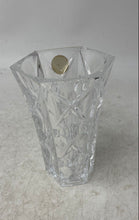 Load image into Gallery viewer, Cristal Clear Decorative Collectible Freestanding Tabletop Hexagonal Vase