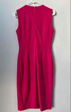 Load image into Gallery viewer, Calvin Klein Womens Pink Sleeveless Collarless Back Zipper Sheath Dress Size 4