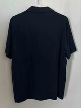 Load image into Gallery viewer, Michael Kors Mens Blue Cotton Short Sleeve Collared Golf Polo Shirt Size L