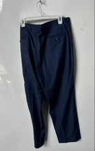 Load image into Gallery viewer, Bocaccio Uomo Mens Blue Flat Front Slash Pocket Regular Fit Dress Pants Size 40R