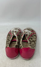 Load image into Gallery viewer, Coach Womens Barrett Q322 Multicolor Monogram Lace-Up Sneaker Shoes Size 8B
