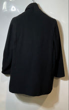 Load image into Gallery viewer, Forecaster Of Boston Womens Black Long Sleeve Double-Breasted Pea Coat Size 12