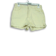 Load image into Gallery viewer, Forever 21 Womens Beige Flat Front Slash Pockets Hot Pants Shorts Size M