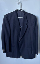 Load image into Gallery viewer, Mulligan Mens Blue Long Sleeve Notch Collar Pockets 2-Button Blazer Size 48