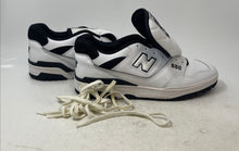 Load image into Gallery viewer, New Balance Unisex 550 BB550HA1 White Black Sneaker Shoes Size M13 W14.5 D