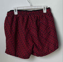 Load image into Gallery viewer, Hugo Boss Mens Red Printed Elastic Waist Bermuda Shorts Size XL