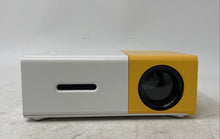 Load image into Gallery viewer, White Yellow USB HDMI Home Theater Portable Mini Projector Not Tested
