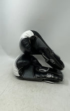 Load image into Gallery viewer, Set Of 2 Pcs Sanabul Unisex Black White Leather Professional Boxing Gloves 10 Oz
