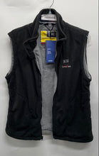 Load image into Gallery viewer, Leapsee Womens Black Fleece Mock Neck Heated Full-Zip Vest Size XL With Tag