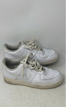 Load image into Gallery viewer, Nike Mens Air Force 1 White Low Top Lace-Up Sneaker Shoes Size 10.5