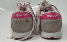 Load image into Gallery viewer, Reebok Girls Classic 100246870 Pink And Gray Lace-Up Sneakers Shoes Size 11