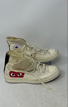 Load image into Gallery viewer, Converse Unisex Comme Des Garçons Play x Chuck 70 High Beige Sneaker Shoes M4 W6