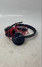 Load image into Gallery viewer, Plantronics Poly Blackwire Model BW8225 Bluetooth Corded Boom Headset Untested