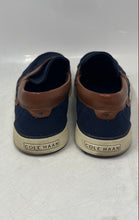 Load image into Gallery viewer, Cole Haan Mens Nantucket 2.0 Blue Brown Slip-On Penny Loafer Shoes Size 8M