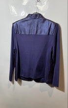 Load image into Gallery viewer, Peter Nygard Womens Purple Leather Long Sleeve Full-Zip Jacket No Size