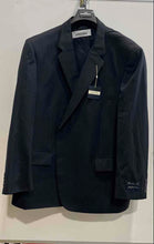 Load image into Gallery viewer, Joseph & Feiss Mens Blue Striped Long Sleeve Two-Button Blazer Sz 54/52 W/ Tags
