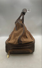 Load image into Gallery viewer, Diane Von Furstenberg Studio Unisex Brown Double Handle Carry-On Duffle Bag