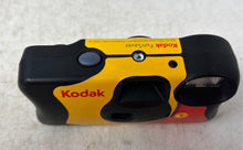 Load image into Gallery viewer, Kodak Fun Saver Yellow Black Red Built-In Flash 35mm Single Use Camera Untested
