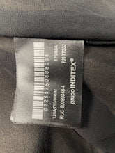 Load image into Gallery viewer, Zara Womens Gold Long Sleeve Full-Zip Cropped Jacket Size Medium