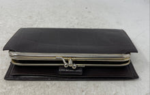 Load image into Gallery viewer, Unbranded Womens Brown Embossed Leather ID And Credit Card Slots Bifold Wallet