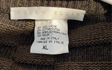 Load image into Gallery viewer, Perry Ellis Mens Brown Tight-Knit Long Sleeve Crew Neck Pullover Sweater Size XL