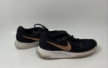 Load image into Gallery viewer, Nike Mens Tanjun Black White Round Toe Low Top Lace-Up Running Shoes Size 9.5