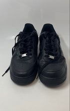 Load image into Gallery viewer, Nike Mens Air Force 1 07 Black Leather Lace-Up Low Top Sneaker Shoes Size 12