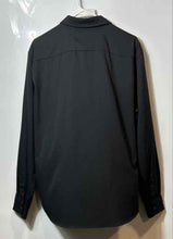 Load image into Gallery viewer, Perry Ellis Mens Black Slim Fit Stretch Long Sleeve Button-Up Shirt Size XL