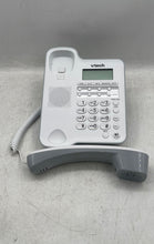 Load image into Gallery viewer, VTech Model CD1153 White Corded Speakerphone Built-In Caller ID Not Tested