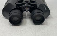 Load image into Gallery viewer, Black 10x50 Porro Prism Built-In Compass Full-Size Binoculars With Carrying Case