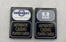 Load image into Gallery viewer, Multicolor Mixed Variety Casino Played Cards Classic Clay Poker Chip Set In Box
