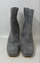 Load image into Gallery viewer, Sam Edelman Womens Jaye Gray Suede River Rock Side-Zip Ankle Booties Size 7M