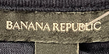 Load image into Gallery viewer, Banana Republic Womens Blue Sleeveless Round Neck Pleated Back Tank Top Size M