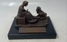 Load image into Gallery viewer, Lighthouse Christian Brown Jesus Washing Feet Mark 9:35 Religious Sculpture