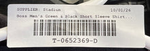 Load image into Gallery viewer, Hugo Boss Mens Green Black Colorblock Short Sleeve Regular Fit Polo Shirt Sz XL