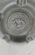 Load image into Gallery viewer, United States Military Academy Silver-Tone Crest Seal Ashtray Collectible