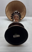 Load image into Gallery viewer, Brown Bamboo Table Lamp With Woven Rattan Wicker Shade Not Tested
