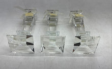 Load image into Gallery viewer, Lot Of 3 Pcs Vidali Collection Home Decor Clear Glass Crystal Candle Holder
