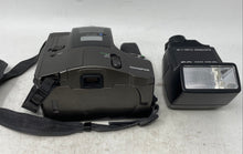 Load image into Gallery viewer, Olympus AZ-4 Zoom Black Infinity Super Film Camera With Case And Accessories