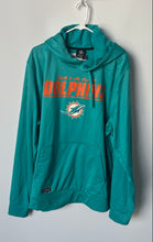 Load image into Gallery viewer, New Era Mens Green Orange Miami Dolphins NFL Football Pullover Hoodie Size XL